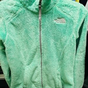 The North Face Light Green Fleece Jacket